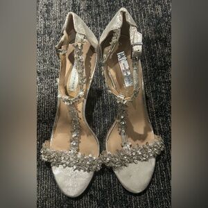 Elegant INC Gold Embellished Women's Sandals